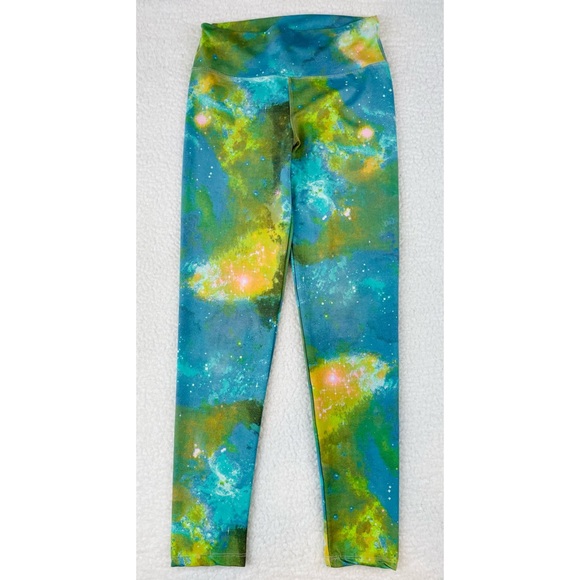 Universe Galaxy Printed High-Waisted Leggings - Picture 3 of 9